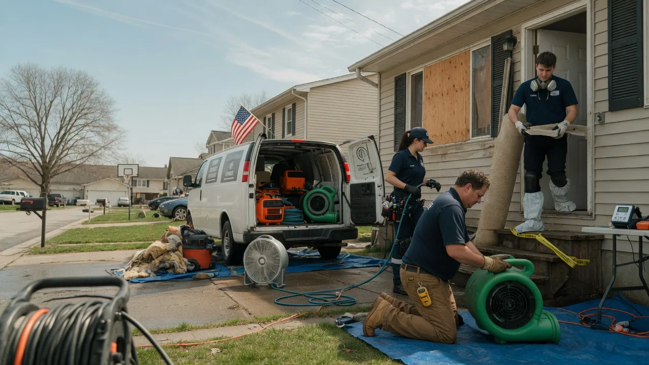 Water Damage Restoration in Cerro Gordo, IL near me